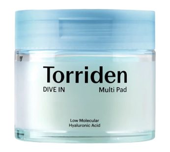 Torriden Dive In Low Molecular Hyaluronic Acid Multi Pad 80pcs