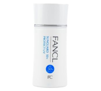 FANCL Sunguard Protect UV Sunscreen SPF50+ PA++++, 2 fl oz Packaging May Vary