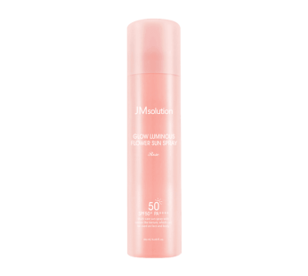 JMsolution Glow Luminous Flower Sun Spray Sunscreen SPF50+ PA++++, 6.1 fl oz