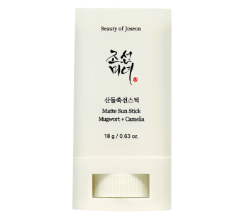 Beauty of Joseon Matte Sun Stick with Mugwort+Camelia SPF50+ PA++++, 0.63 oz